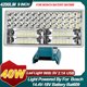 thumbnail image 1 of Luz de Trabajo LED Inalámbrica de 40W 4200LM Alimentada por para Bosch Batería BAT609 de 18V 9inch, 1 of 5