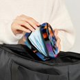 thumbnail image 5 of Dachshund Sanitary Napkin Bag Pad Bag Small Canvas Pouch Sanitary Napkin Receptacle Bags 4.7x6.6x6.6 in - Velvet, Sponge, 5 of 6