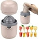 thumbnail image 1 of Exprimidor manual de cítricos, limón y naranja, estilo de vida saludable para familias que acampan, que garantiza un exprimido sin esfuerzo y un almacenamiento cómodo, 1 of 1