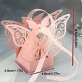 thumbnail image 3 of 1 Wedding Candy Box Clearance! Packing Box Hollow Out Design Colored 3D Butterfly Diy Candy Storage Case for Wedding Gift Wrapping Paper, 3 of 5