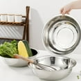 thumbnail image 1 of unbranded 1Ud De En Acero Inoxidable Para Ensaladas Y De Vegetales Plata, 1 of 8