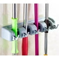 thumbnail image 2 of Magik Wall Mounted Non Slide Broom Mop Holder Home Kitchen Storage Bathroom Hanger, 2 of 4