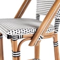 thumbnail image 6 of Butler Specialty Company Lila Rattan 28" Seat Height Bar Stool with Back - Black, 6 of 8