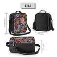 thumbnail image 2 of Naloa Vintage Floral Lunch box Lunch bag for men women Large capacity Lunchbox Insulated Lunch bag Lunch box cooler, 2 of 7