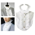 thumbnail image 1 of Vintage Ruffles Falso Collar Desmontable Medias Camisas Faux Falso Collar para Mujeres y Niñas Favores Yinane Cuello falso de encaje de algodón para mujer, 1 of 8