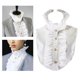 thumbnail image 1 of de cuello alto desmontable con cuello falso, media , cuello falso ajustable para mujer, ropa de mujer, accesorios decorativos Hugo Collar falso de encaje de algodón para mujer, 1 of 9