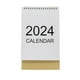 2024 Kraft Calendrier de Bureau Minimaliste Tente 2024 Année Civile Dragon X1P9 – image 5 sur 9
