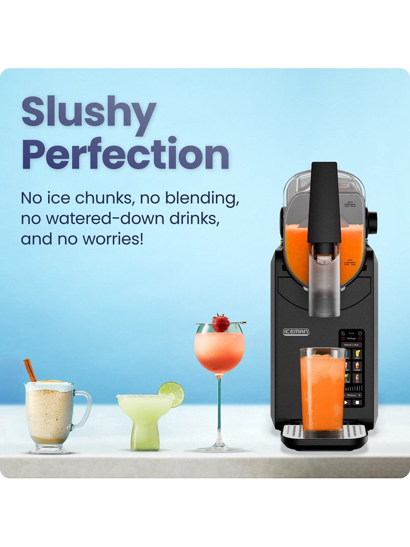 Chefman RJ62-20A-BLK 2.0L slushy maker, BLACK - Walmart.com