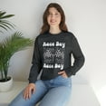 thumbnail image 7 of Adult Womens Race Day Sweatshirt, Mom Race Crewneck, Racing Season Top, 7 of 7