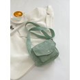 thumbnail image 1 of Mini Sac à Rabat Carré Minimaliste pour Diplômé, Adolescentes, Freshman, Sophiamore, Junior & Senior à l'Université & Lycée, Parfait pour l'Extérieur, Voyage & Rentrée Scolaire, 1 of 5