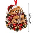 thumbnail image 3 of Christmas Cash Gift Ornament, Acrylic Money Holder Hanging Decor As Sock Filling And Christmas Tree Decoration, Exchange Small Gift, 3 of 9