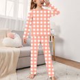 thumbnail image 2 of BLVB Big Girls Cute Pajama Sets Long Sleeve Tops and Pant Teens Sleepwear 2 Piece Pjs Clothes 2-14Years, 2 of 3