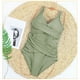 thumbnail image 4 of Penkiiy One Piece traje de baño para mujeres, trajes de baño de envoltura sexy para mujeres 2025 de cintura alta traje de baño adelgazante playa, 4 of 6
