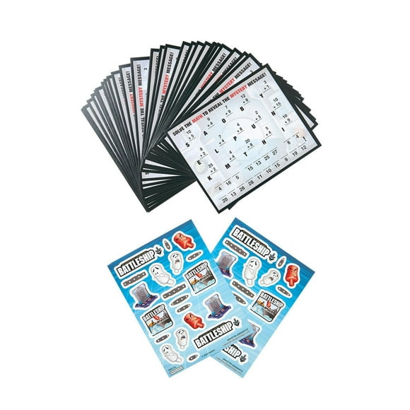 Cartes de la Saint-Valentin de cuirassé, compte 32, cartes d'échange de classe