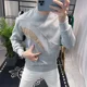 thumbnail image 5 of Camiseta para hombre Cuello redondo Tendencias de moda 2024 Nuevos jerseys para hombre Y2k Ropa de calle Casual Una pieza Xxl Venta Sudaderas Xl, 5 of 5
