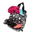 Claire's Classic Skeleton and Pink Heart Mini Backpack with Adjustable ...