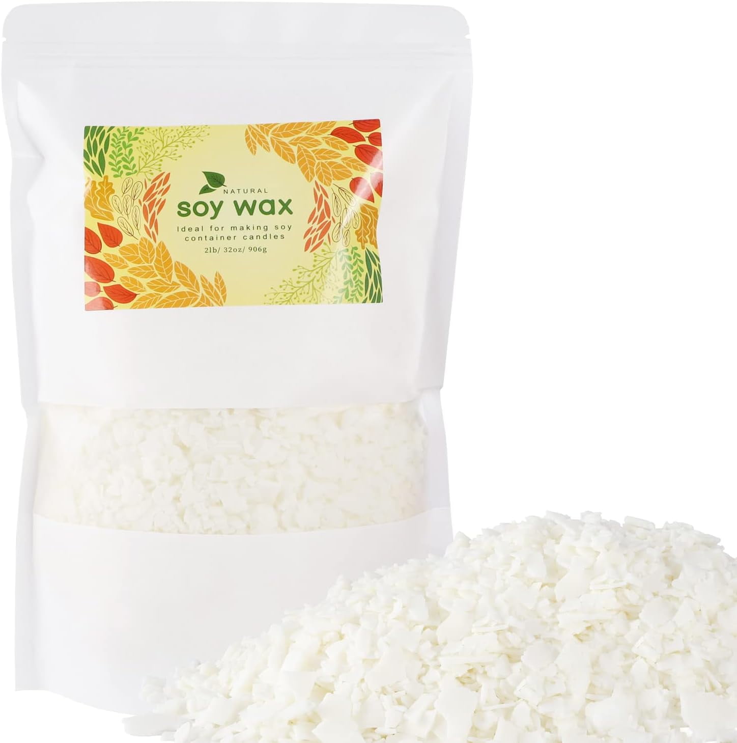 A house of tools  Pure Soy Wax for Making Candle-DIY Soy Wax Candle-5 Pound Bag