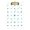 Gold, variant on Turquoise Stars Dots Patterns Acrylic Clipboard Drawing Board with Hook Writing Pad File Storage A4 Size Gold 12.5" x 9"