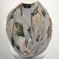 thumbnail image 3 of 10 piezas/lote, envío gratuito, bufanda con estampado floral para mujer, bufandas para el cuello, bufanda tipo redecilla para mujer, 3 of 4