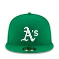 thumbnail image 2 of Men's New Era Green Athletics Alt Authentic Collection On-Field 59FIFTY Fitted Hat, 2 of 5