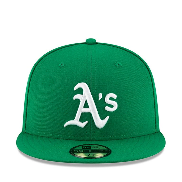 Men's New Era Green Oakland Athletics Alt Authentic Collection On-Field 59FIFTY  Fitted Hat