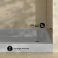 thumbnail image 3 of Voltaire 60 x 30 Shower Pan Base with Right Drain in Glossy Gray, 3 of 6