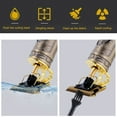 thumbnail image 2 of Professional Gold Hair Clippers with T9 R-Shaped Zero-Distance Obtuse Angle Blade, 0mm Ultra-Short Tooth Pitch, 3.7V 1200mAh Battery Included, USB Rechargeable, 4 Limit Combs (1.5mm-4mm), Titanium &, 2 of 5