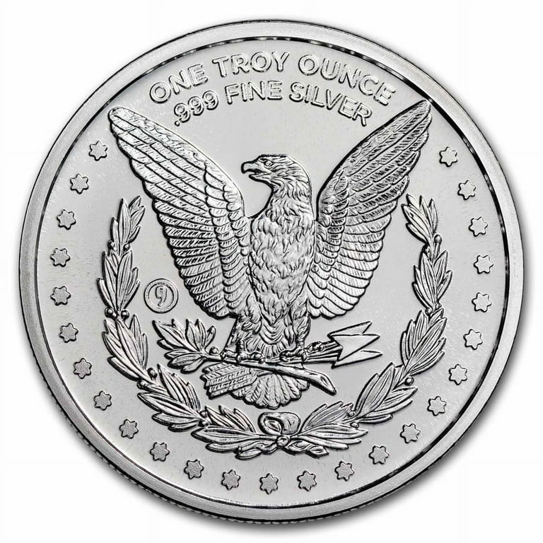 1 oz Silver Round - Morgan Dollar Design 