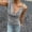 Grey Tops, variant on Women Casual Shirts Simple Solid Color Summer Layering Tank Tops With Metallic Trim Sleeveless Blouse Breathable Dailywear
