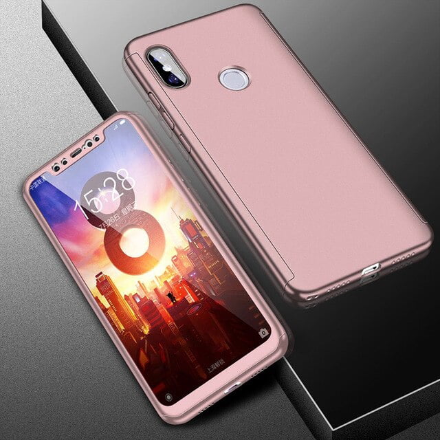 Funda protectora completa 360 para Xiaomi Redmi Note 6 5 Pro 7 7A 6A 5A 4A 4X S2 GO para Mi 8 SE A2 Lite 6X 5X Max 2 3, funda a prueba de golpes Tan Jianjun unisex
