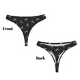 thumbnail image 3 of Fotbe Christmas Deers Tanga Sin Costuras para Mujer con Estampado – Panties Invisibles, Transpirables y Cómodos para Uso Diario-X-Small, 3 of 6
