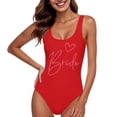 thumbnail image 4 of Afdoent One Piece Swimsuit Women Fashion Letter Print Swimsuit Bikini Swimwear Bathing Sleeveless Backless Swimsuit 2026 Beach Vacation Clothes, 4 of 4