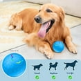 thumbnail image 6 of Meottam Interactive Dog Toys Ball for Small & Medium Dogs, Electric Bouncing Durable Automatic Rolling Balls with LED Lights, Waterproof Smart Tennis Pets Chew Toys for Dogs and Cats (Gray), 6 of 7
