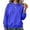 2# Blue, variant on Hoodies for Women Oversized Trendy Fall Sweatshirt Pullover Fleece Long Sleeve Sweaters Winter Outfits Y2k Clothes Light Gray M