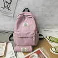thumbnail image 1 of Fashion Student Waterproof Backpack Casual Large Capacity Travel 2 Piece Set, 1 of 2