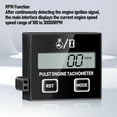 thumbnail image 4 of Small Engine Tachometer, Accurate Measurement 30000 RPM Chainsaw Tachometer  for ATV for Motorcycle, 4 of 7