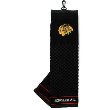 Team Golf NHL Chicago Blackhawks Embroidered Golf Towel