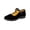 Black -A A01, variant on Domzle Knit Flats for Women Square Toe Casual Flat Shoes with Ankle Strap Washable Comfortable Formal Mary Jane Flat Shoes Black