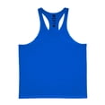 thumbnail image 3 of Men's Gym Tank Tops Y-Back Workout Muscle Tee Athletic Workout Fitness Vest T-Shirts, 3 of 5