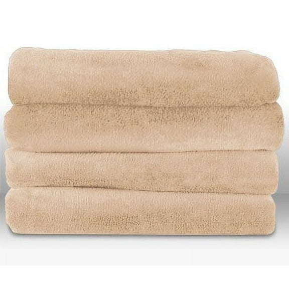 Sunbeam Throw Blanket - Chiffon Beige
