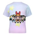 thumbnail image 5 of The Powerpuff Girls Kids Short Sleeve Tee Shirt Novelty Crewneck T-Shirts Unisex Summer Blouse Tops for Boys Girls 150CM, 5 of 8