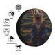 thumbnail image 4 of Balery Garden Meditating Weasel Cubiertas para Neumáticos - Protector Resistente para Neumáticos de Camioneta, SUV, Remolque, Camper y RV-15 inch, 4 of 6