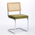 thumbnail image 7 of Mid Century Modern Olive Green Velvet Chairs / Breathable Seating, High Flexibility, 7 of 7
