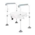 thumbnail image 1 of Elevated Toilet Seat, Easy Adjust Height Increase Prevent Slipping Elevated Toilet Riser  for Bathroom, 1 of 7