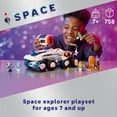 thumbnail image 4 of LEGO City Command Rover and Crane Loader Outer Space Toy Building Set, 4 Astronaut Toy Minifigures, Space Robot, 2 Alien Action Figures, Gift for 7 Year Old Boys, Girls, and Kids, 60432, 4 of 9