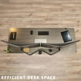 thumbnail image 6 of VIVO Full Motion Dual VESA Monitor Desk Mount Double Arm Joint Screens up to 34", 6 of 9