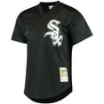 thumbnail image 2 of Men's Mitchell & Ness Frank Thomas Black Chicago White Sox Cooperstown Mesh Batting Practice Jersey, 2 of 3