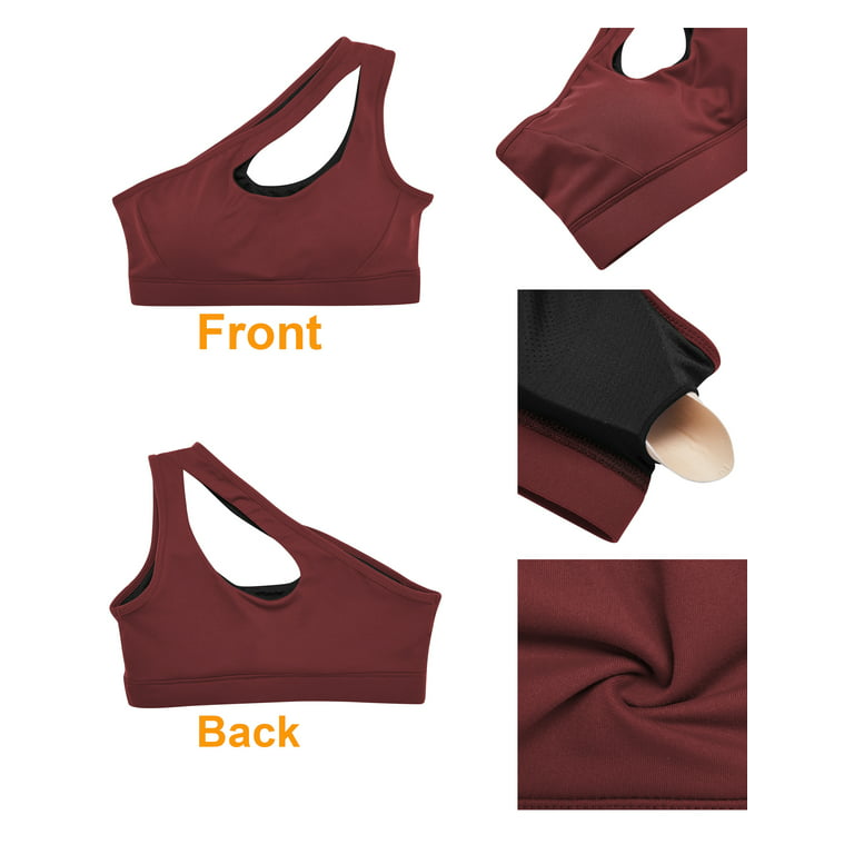 Bolayu Women Seamless T-Back Sports Bra Stretch Sport Bra Padded Fitness  Tank Tops Workout Gym Yoga Vest : : Clothing, Shoes & Accessories
