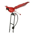 Red Carpet Studios Large Cardinal Rocker, Metal Garden Sculpture ...
