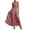 Pink#2, variant on Levmjia Women's Halter Maxi Dress Floral Print Sleeveless Tie Waist Summer Dress Flowy Elegant Evening Party Dress